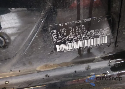 2017 Subaru Impreza 2.0I Premium from USA, damaged, VIN 4S3GTAB66H3725545